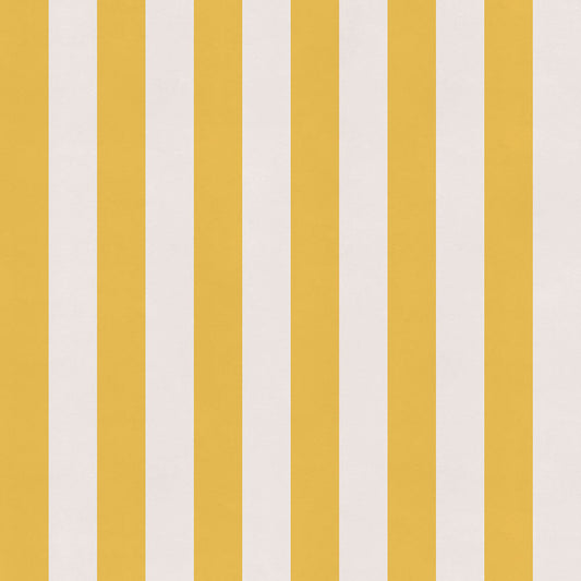 【サンプル】はがせる壁紙 のりなしタイプ ロンドンストライプW6 NKH-LS603 ミモザ