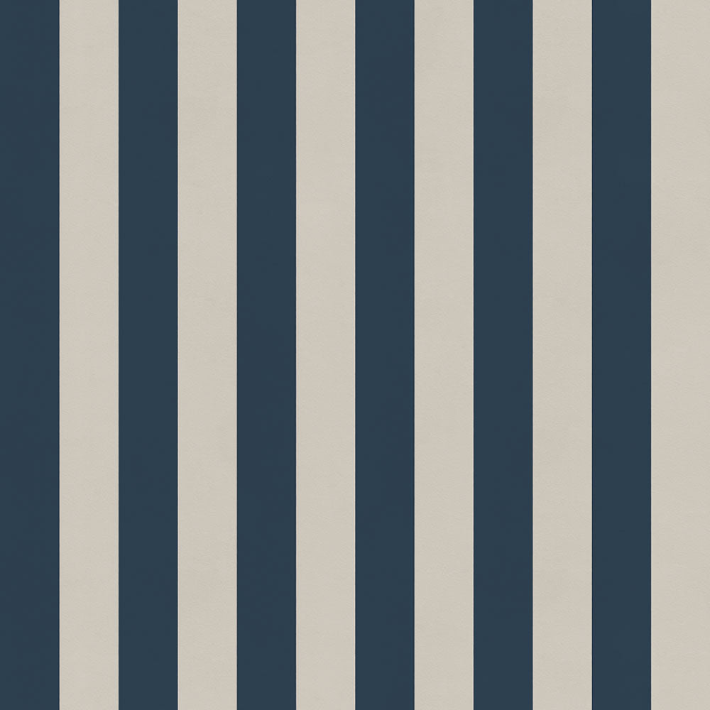 【サンプル】はがせる壁紙 のりなしタイプ ロンドンストライプW6 NKH-LS605 ネイビー