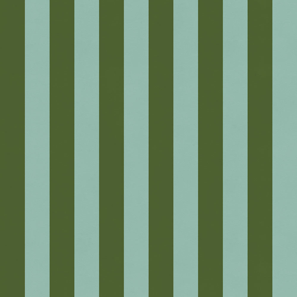 ロンドンストライプW6 グリーン×ライトブルー NKH-LS607