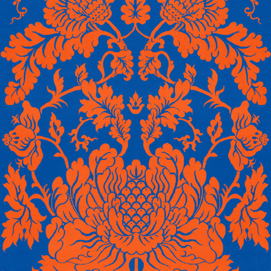 ブルー More Damask ダマスク