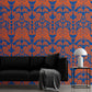 ブルー More Damask ダマスク