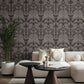 チャコール More Damask ダマスク