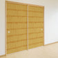ふすまリメイクシート ふすま紙のりなしタイプ Bookshelf マスタード (約185cm×94cm) KTST-BS-03