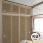 ふすまリメイクシート ふすま紙のりなしタイプ 天袋サイズ Bamboo ライト (約60cm×94cm)