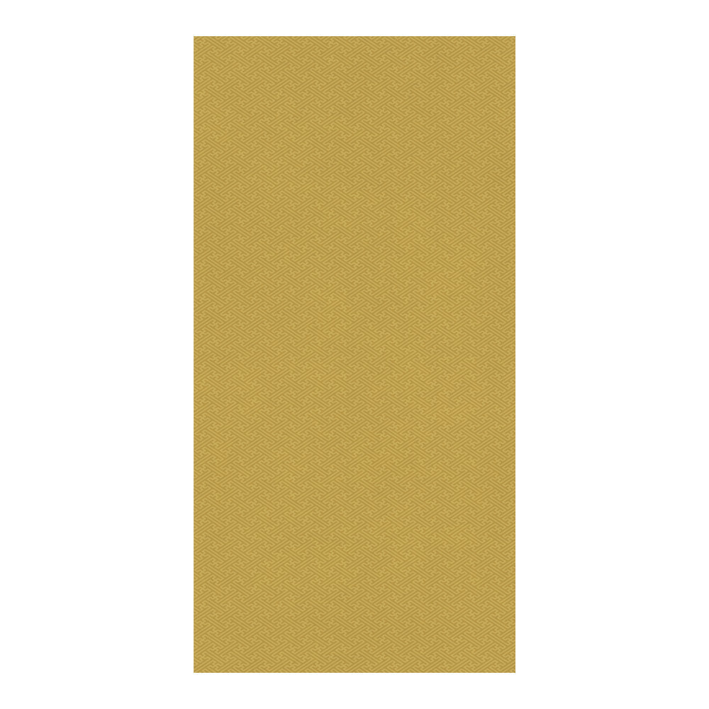 和柄 紗綾形 芥子色