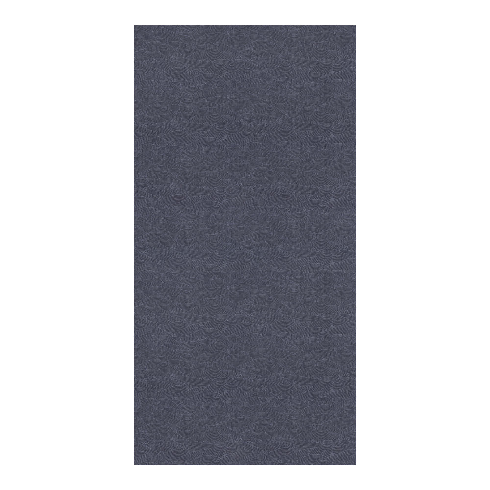 和柄 藍染波紋 錆鼠