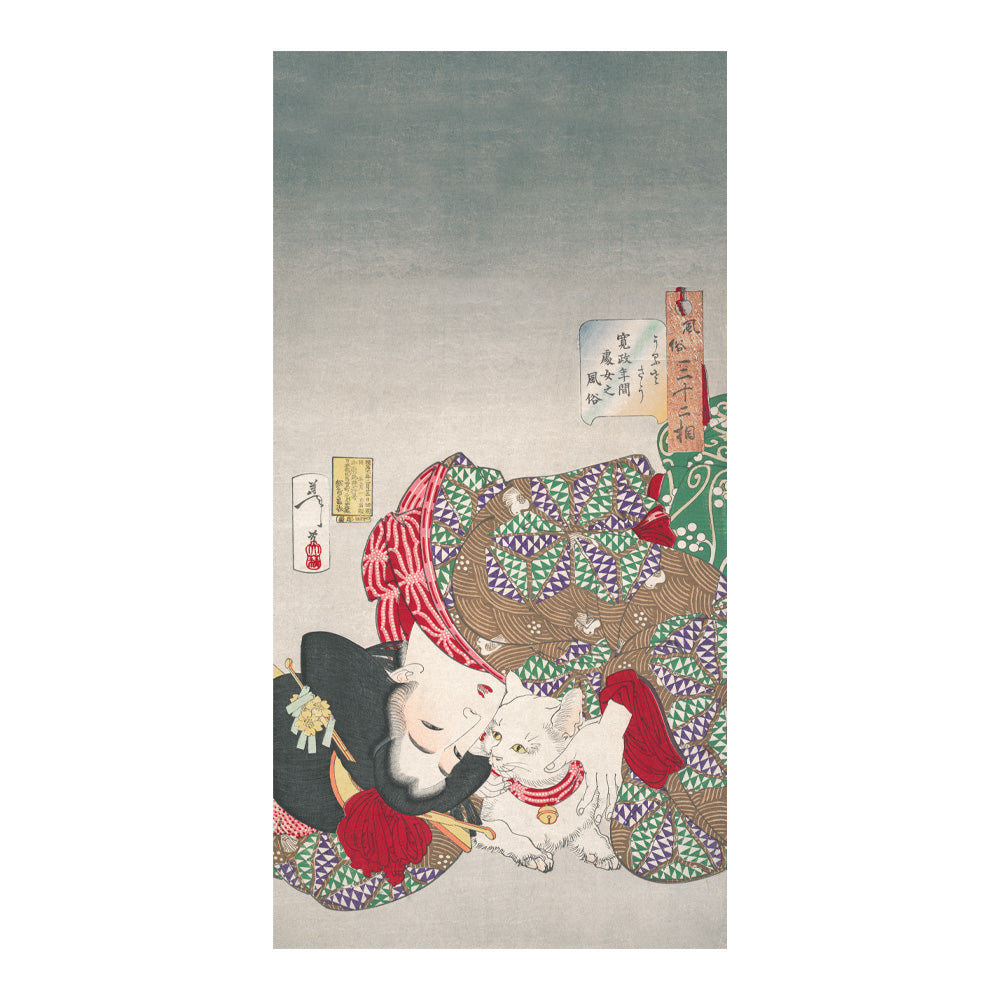 月岡芳年 うるさそう