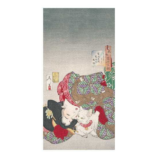 月岡芳年 うるさそう