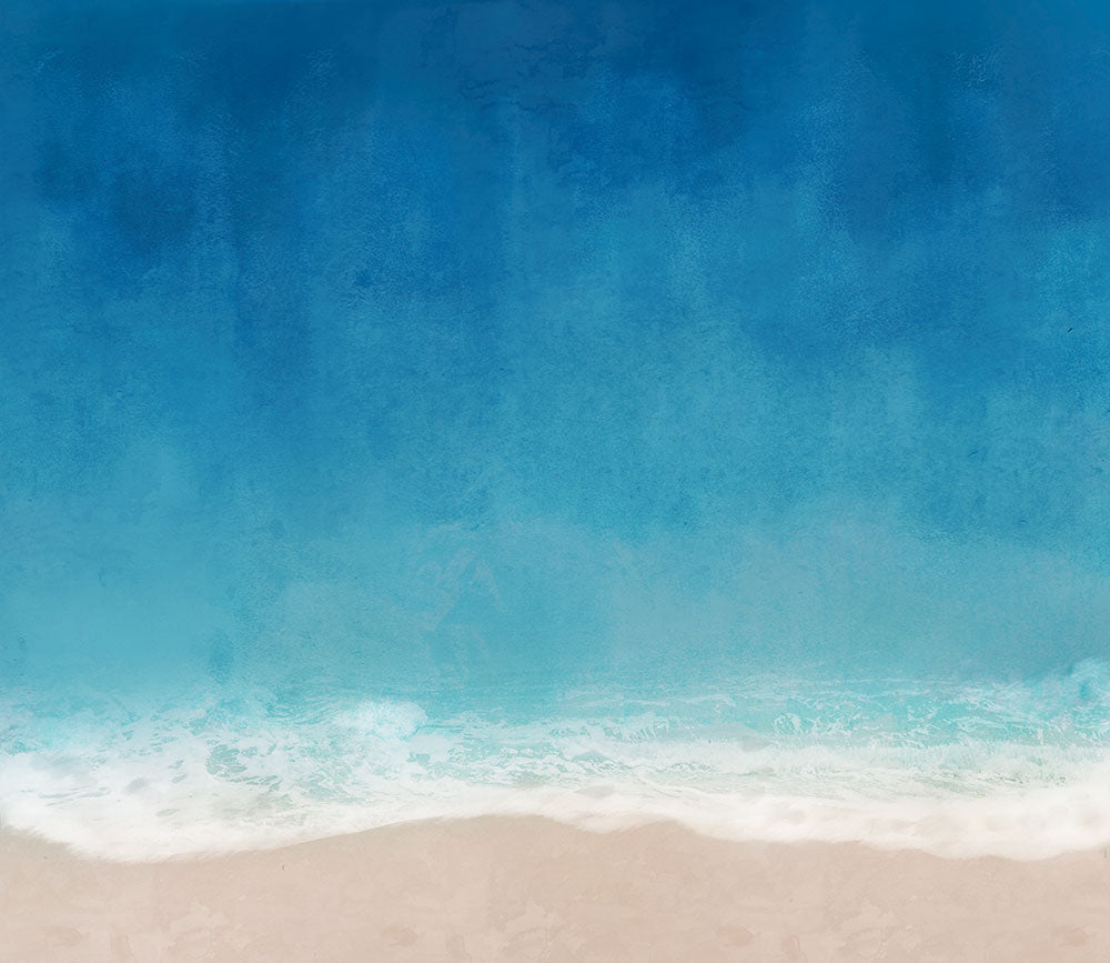 はがせるミューラル壁紙 のりなし Tropical Beach NSO-G00065