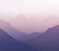 はがせるミューラル壁紙 のりなし Mountain Range Purple NSO-G00072