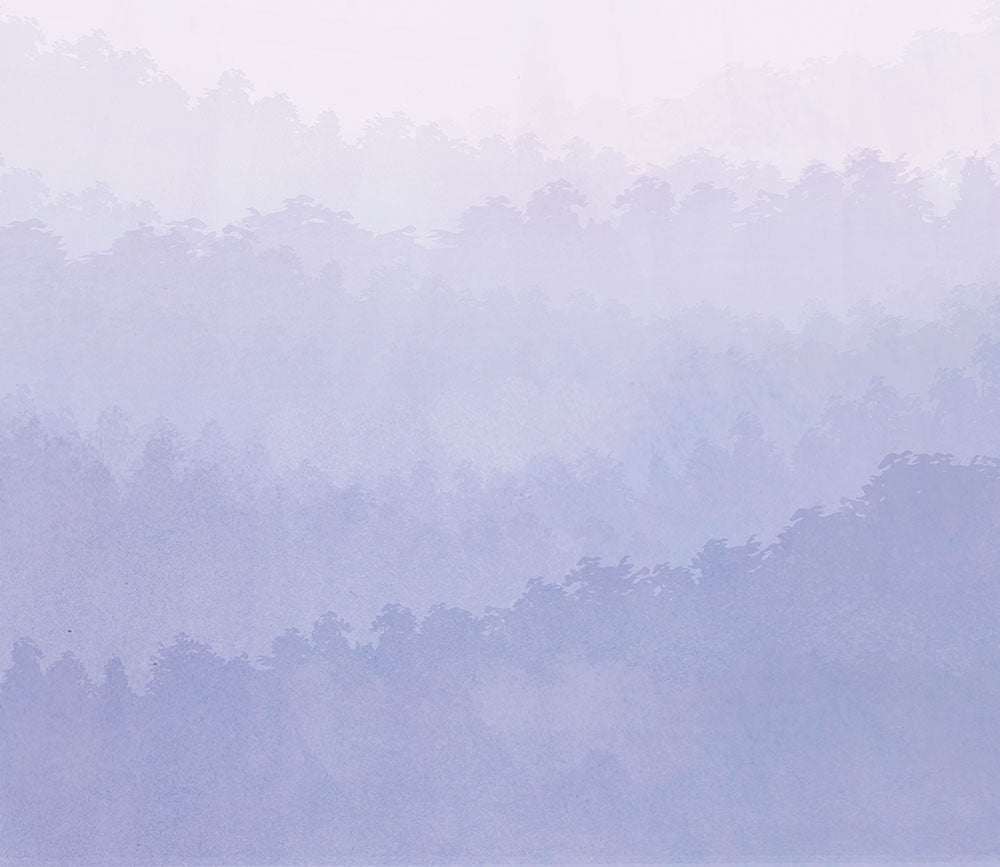 はがせるミューラル壁紙 のりなし Watercolor Lilac NSO-G00082