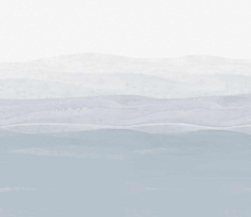 はがせるミューラル壁紙 のりなし Tide Misty Blue NSO-G00086