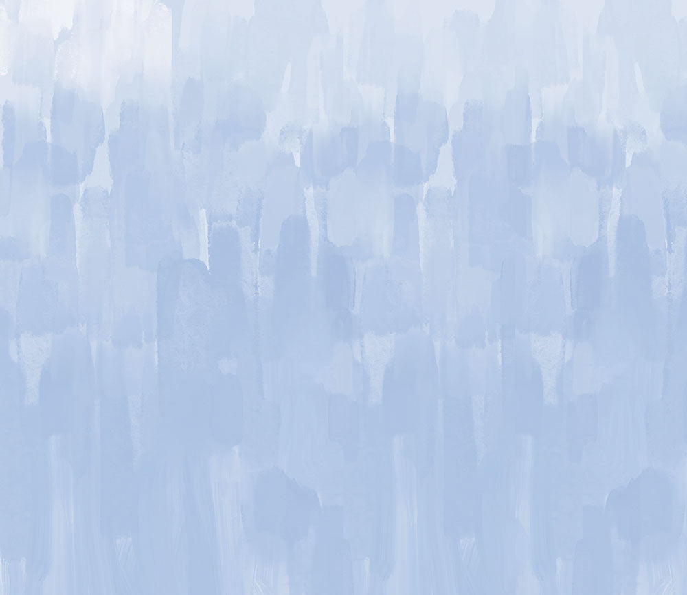 はがせるミューラル壁紙 のりなし Abstract Gouache Carolina Blue NSO-G00096