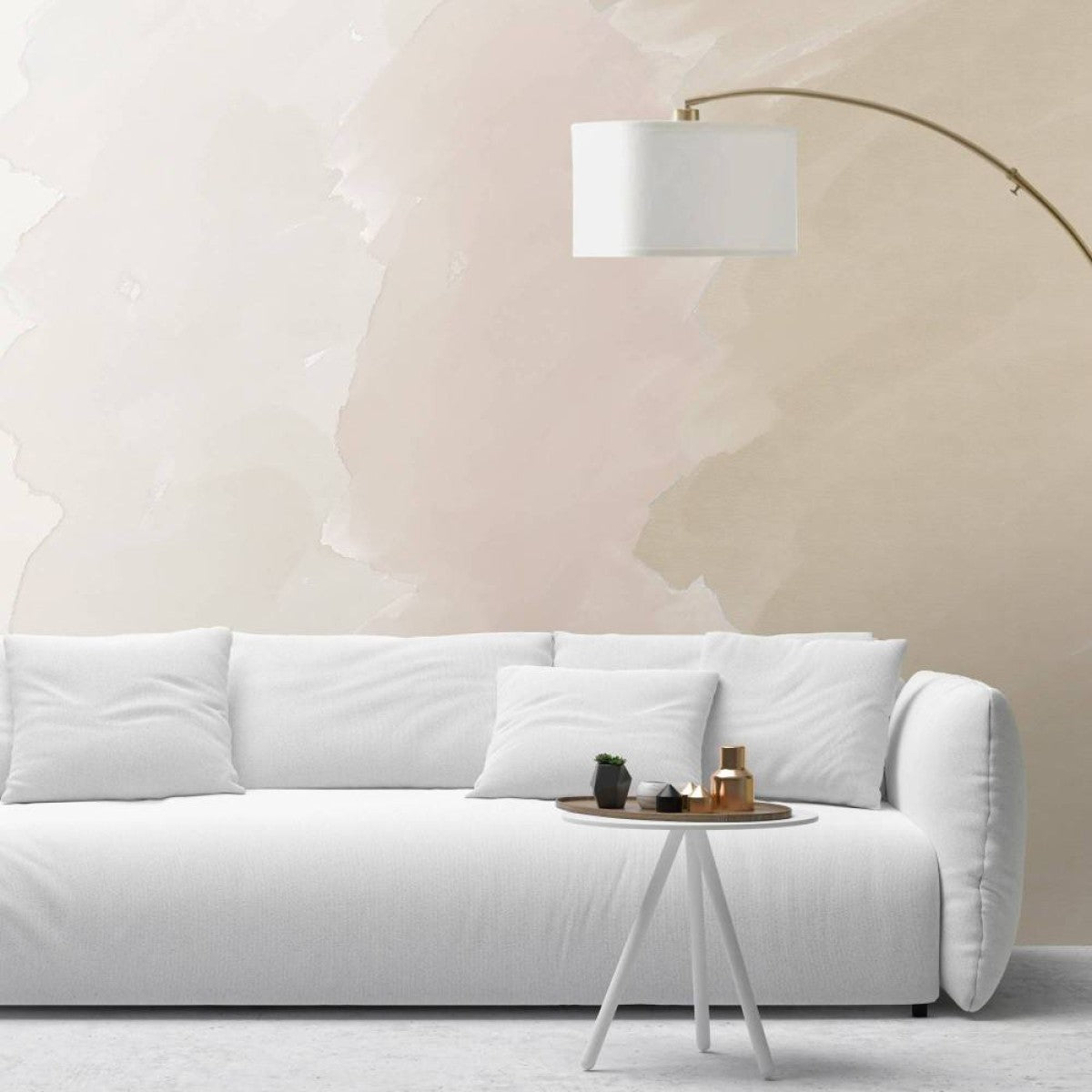 はがせるミューラル壁紙 のりなし Shore Khaki NSO-G00111