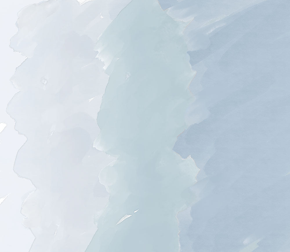 はがせるミューラル壁紙 のりなし Shore Pastel Blue NSO-G00113