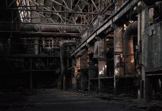 はがせるミューラル壁紙 のりなし Old abandoned factory NSO-G00298