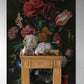 【サンプル】はがせるミューラル壁紙 のりなし Jan Davidszoon de Heem Still Life with Flowers in a Glass Vase NSO-S00068