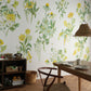 はがせるミューラル壁紙 のりなし LIGHT BLOOMS NSO-T00001 Morning White