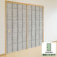 ふすまリメイクシート 消臭シールタイプ Tsundoku グレー (約185cm×94cm) SSFC-BS-06