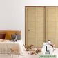 ふすまリメイクシート 消臭シールタイプ Louver ライト Lサイズ (約200cm×94cm)
