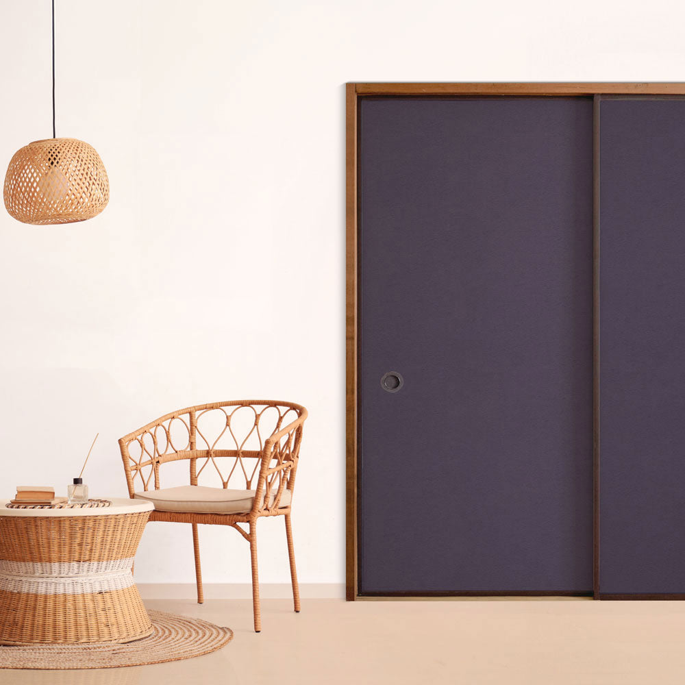 ふすまリメイクシート 消臭シールタイプ 檀紙 あやめ (約185cm×94cm)