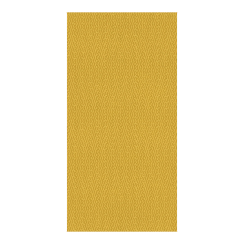 和柄 紗綾形 芥子色