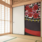 ふすまリメイクシート 消臭シールタイプ HANAFUDA 桜に幕  (約185cm×94cm) SSFC-HF-03