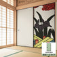 ふすまリメイクシート 消臭シールタイプ HANAFUDA 菖蒲に八橋  (約185cm×94cm) SSFC-HF-05