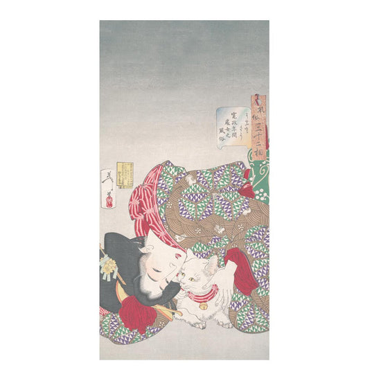 月岡芳年 うるさそう