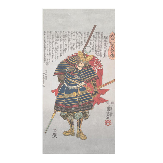 歌川国芳 堀本義太夫高利