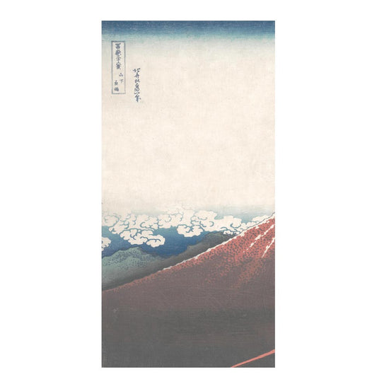 つながる2柄 葛飾北斎 三下の白雨 A