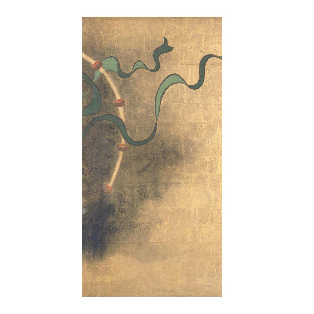 つながる4柄 尾形光琳 風神雷神図屏風 B