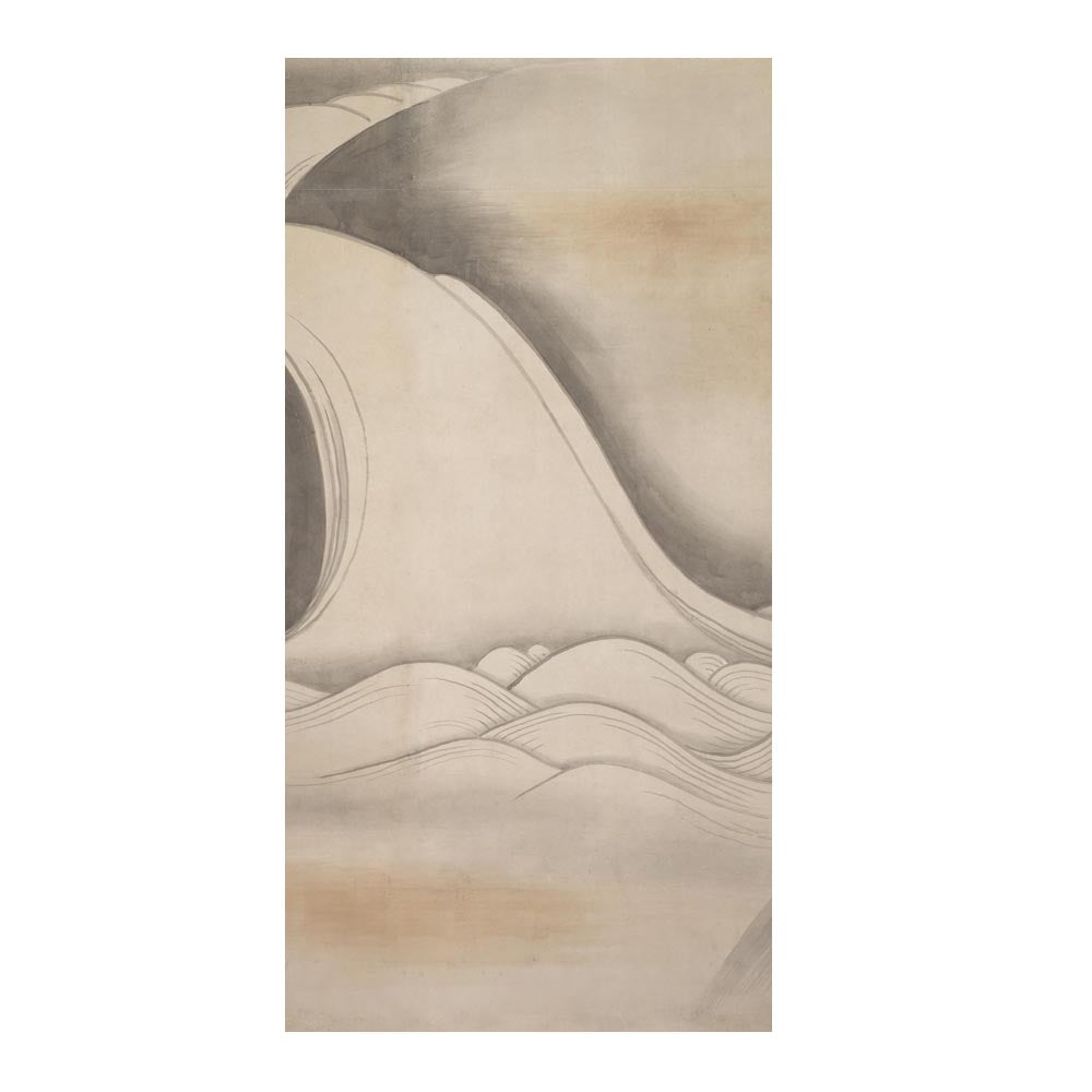 つながる4柄 曽我直庵 龍虎図屏風 虎 A