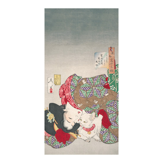 月岡芳年 うるさそう