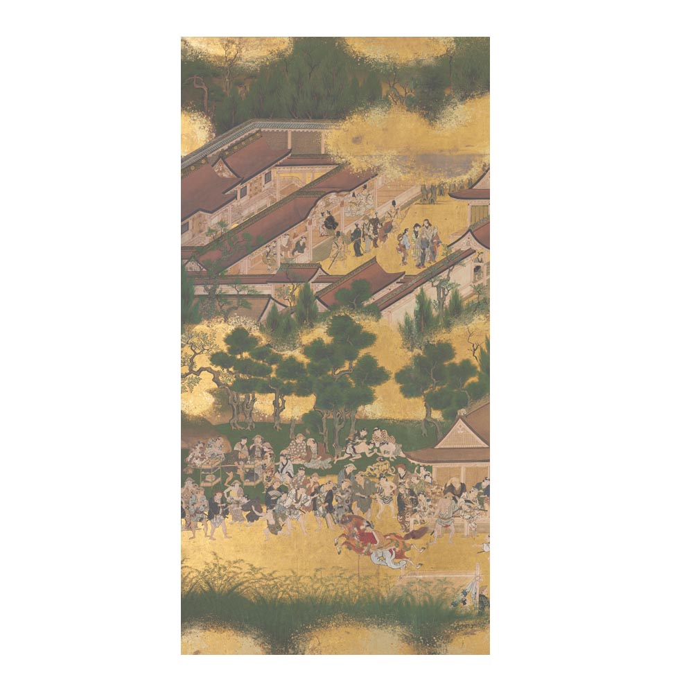 つながる4柄 伊勢物語 賀茂神社競馬 B