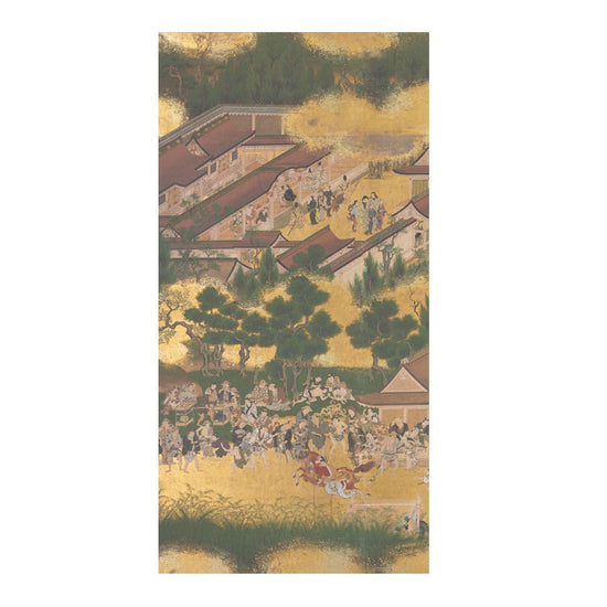 つながる4柄 伊勢物語 賀茂神社競馬 B