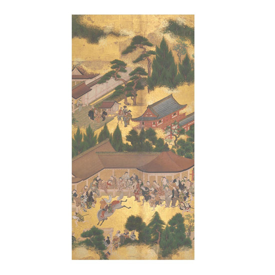 つながる4柄 伊勢物語 賀茂神社競馬 C