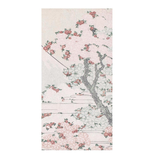 つながる4柄 葛飾北斎 桜花に富士図 C