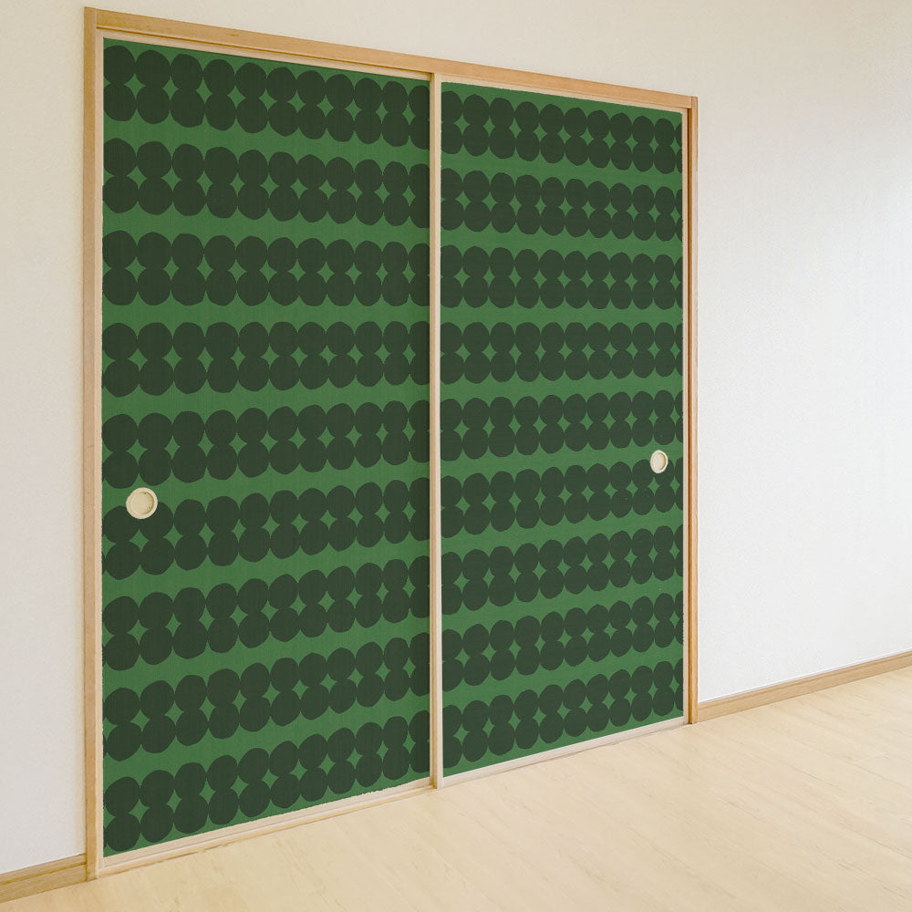 ふすまリメイクシート 消臭シールタイプ Pokopoko ツリー (約185cm×94cm) SSFC-PK-01