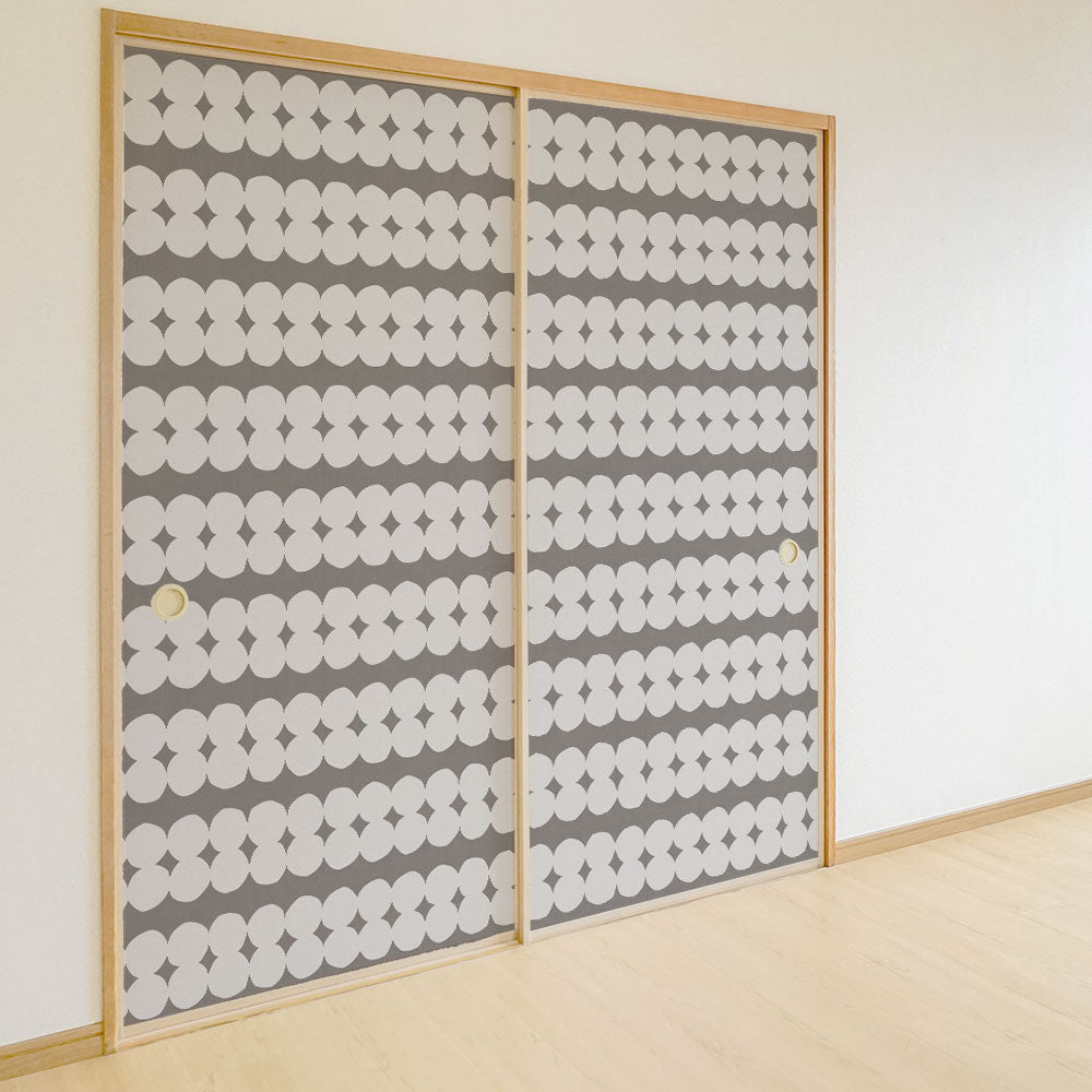 ふすまリメイクシート 消臭シールタイプ Pokopoko クラウド (約185cm×94cm) SSFC-PK-03