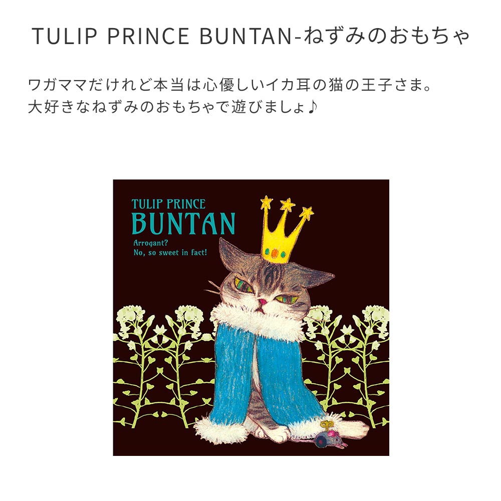 TULIP PRINCE BUNTAN-ねずみのおもちゃ  デザインコンセプト