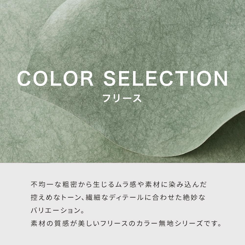 カラー フリースセレクション説明