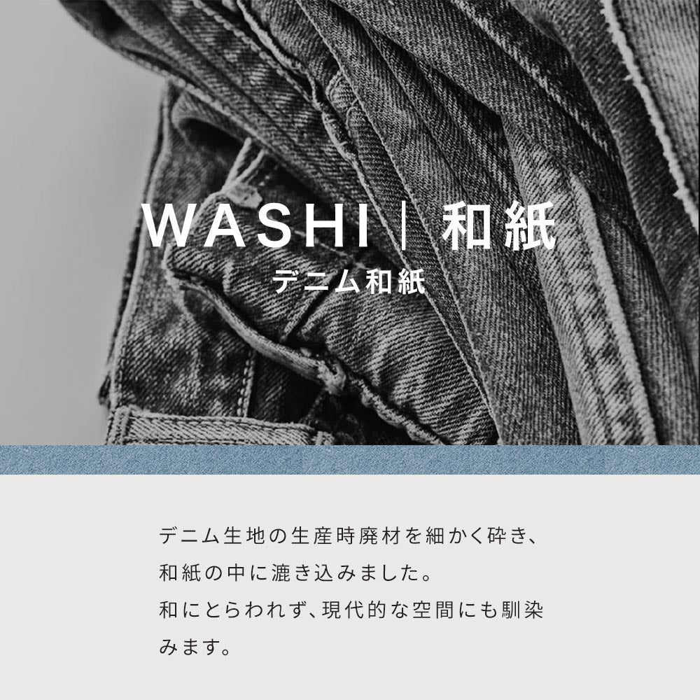 和紙 デニムセレクション説明