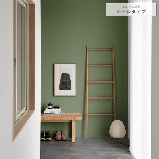 はがせる壁紙 シールタイプ クラシックトーン (49cm×2.5mサイズ) TKH-CT03 ガーデンフィールド