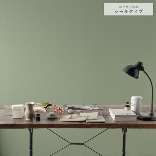 はがせる壁紙 シールタイプ クラシックトーン (49cm×2.5mサイズ) TKH-CT07 フロスティセージ