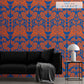 ブルー More Damask ダマスク