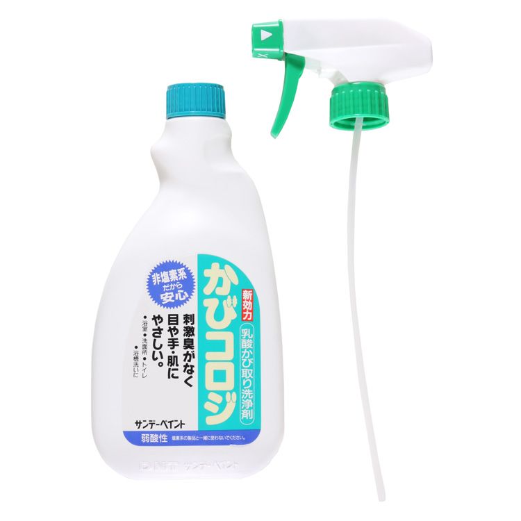 かびコロジ (500ml) 乳酸かび取り洗浄剤(非塩素系)