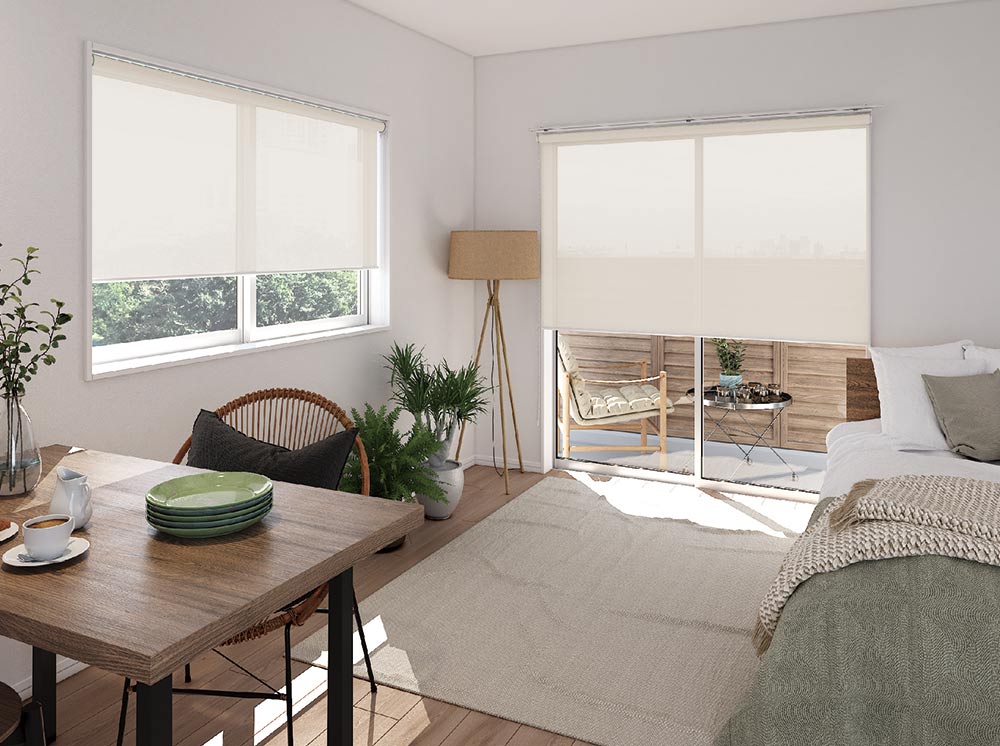 採光タイプのロールスクリーン