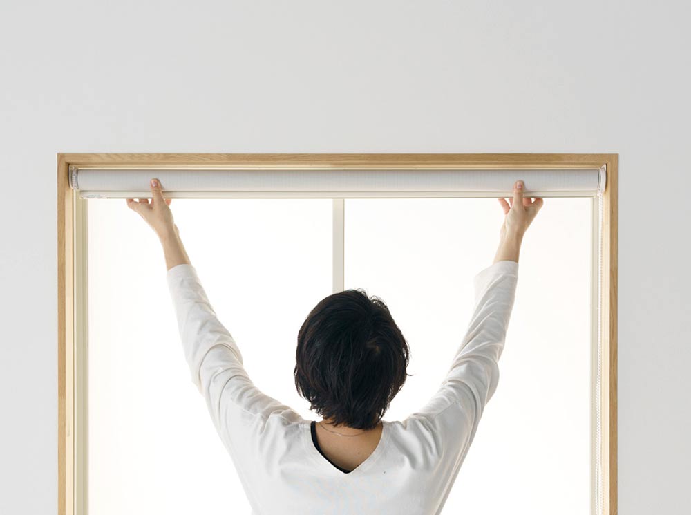 ロールスクリーンのメリット 採光のコントロール