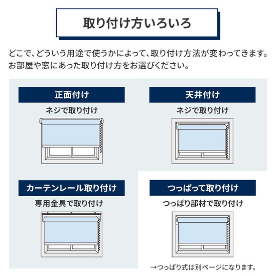 取り付け方いろいろ